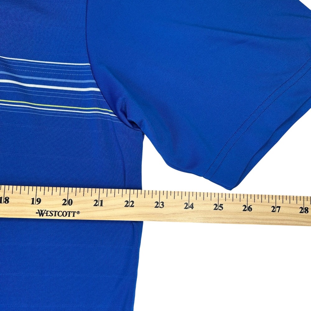 Straight Down Mens AT&T Pebble Beach Pro-Am Golf Polo Shirt Blue Medium - Picture 4 of 12